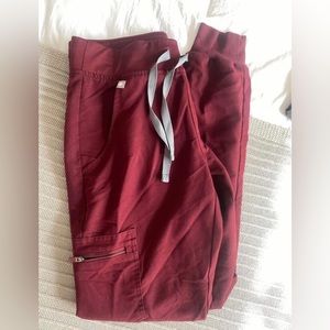 Burgundy FIGS Joggers ‼️ SOLD‼️